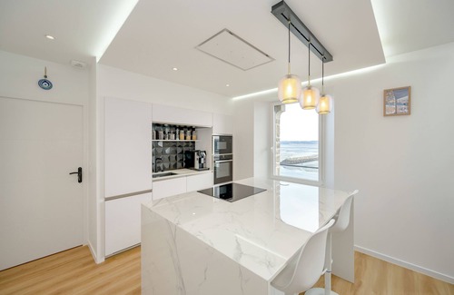 Plerin Apartment | FULL SEA VIEW, EXCEPTIONAL apartment Phare de la pointe à l'aigle 4/6 Pers