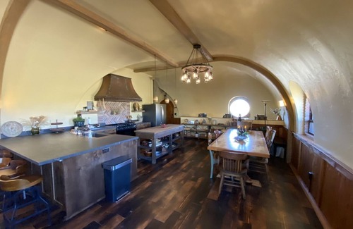 Preston House | Full-sized Hobbit House. Fantasy setting with modern comforts
