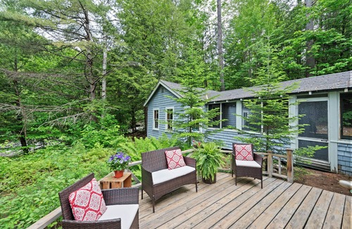 Warren Cottage | Fuller Camp Small Cottage - Riverside - Private Swimming Hole - 175 Acre Estate
