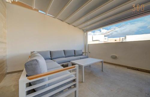 Qawra Apartment | Fully equipped 2BR home with Pool & Gym access by 360 Estates
