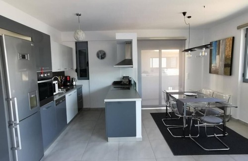 Amfilochia Condo | Fully equipped 3-bedroom condo with beautiful sea view in serene Amfilochia