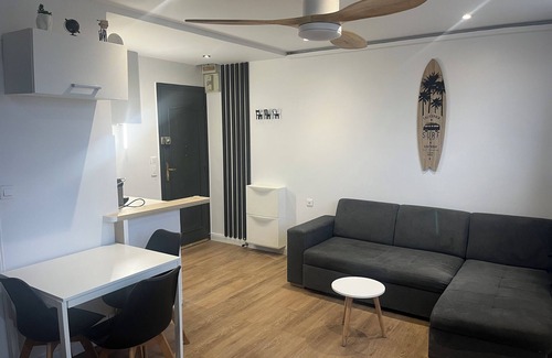 Fort-Mahon-Plage Apartment | Fully equipped apartment 50m from the beach