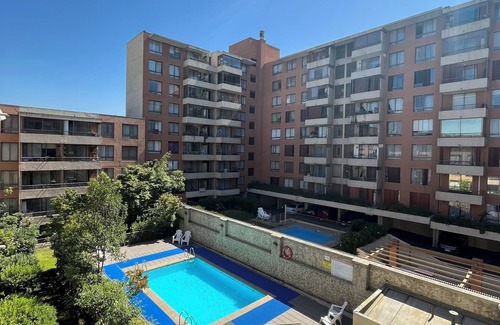 Downtown Santiago Apartment | Fully equipped furnished apartment steps from metro Line 1 Alameda downtown Stgo.