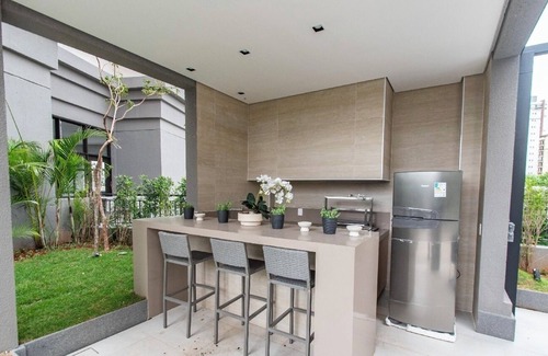 Vila Nair Apartment | Fully equipped studio WiFi, AC Sao Paulo metro Sacoma Paulista Congonhas Airport