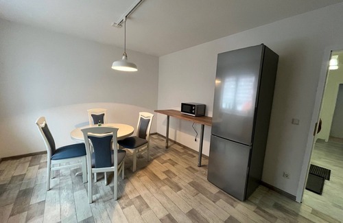 Bad Salzungen Apartment | Fully equipped vacation apartment with loggia, whirlpool bath and massage shower