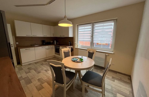 Bad Salzungen Apartment | Fully equipped vacation apartment with loggia, whirlpool bath and massage shower