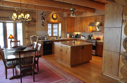 Mercer House | Fully furnished log home in one of northern Wisconsin's last wilderness areas