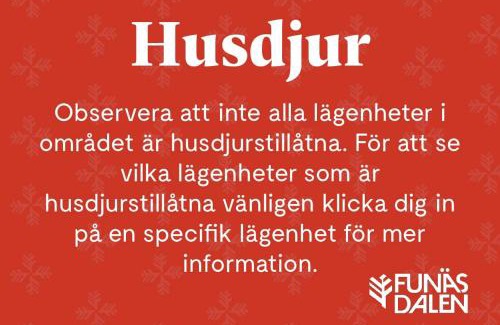 Funasdalen Apartment | Funäs Fjällby Funäsdalen