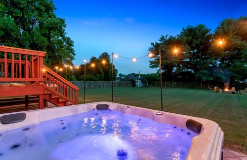 Spring Hill House | Fun-Filled Stay: Game Room/Outdoor Space/Sleeps 10