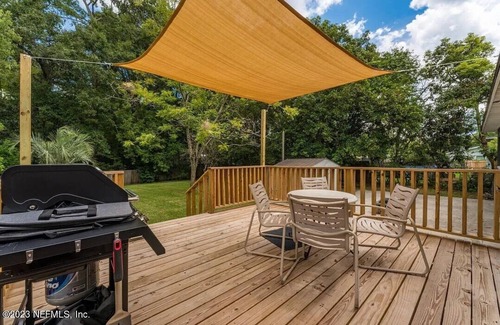 Jacksonville House | Fun Game Room Getaway: Sleeps 10, pool table, darts, fire pit, pet-friendly