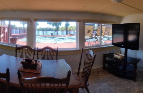 Scheller House | Fun retreat at the lake with ample room for family and friends! Pet-friendly!