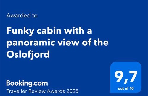 Frogn House | Funky cabin with a panoramic view of the Oslofjord