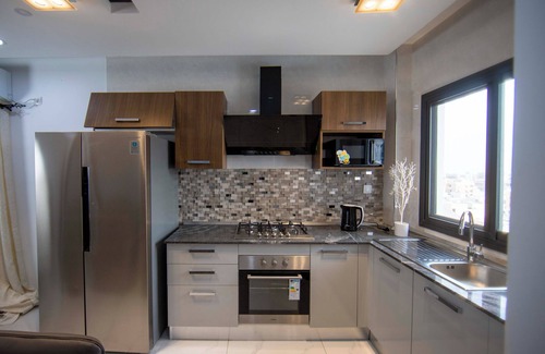Dakar Apartment | Furnished apartment on 6th floor (sea view) Building with lift
