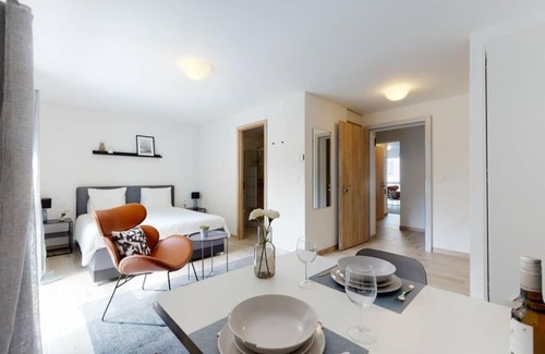 Aigle Apartment | Furnished Studio #205 - Swiss Resort Aigle