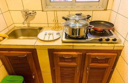 Yaounde Apartment | Furnished studio in yaounde with unlimited internet hot water connected tv cambre