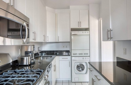 Uptown Apartment | Furnished West Village 1BR w/Gym & Private W/D, nr Park, by Blueground