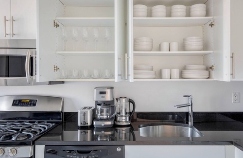 Uptown Apartment | Furnished West Village 1BR w/Gym & Private W/D, nr Park, by Blueground