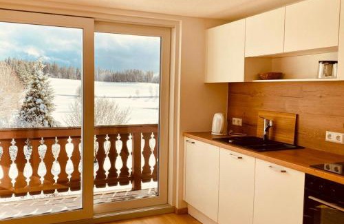 Saig Apartment | Gästehaus Steiert Fewo Kuhbergblick