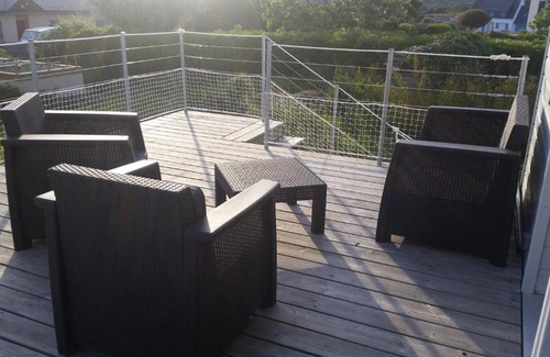 Primelin House | Gîte 3*** vue sur mer, pointe du Raz et terrasse