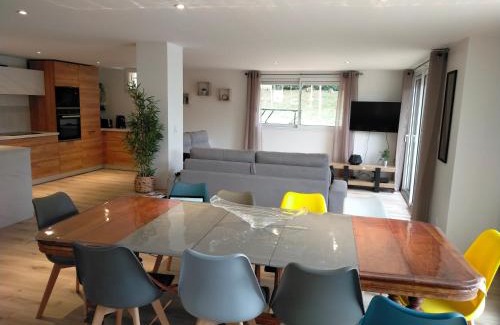 Feyzin House | Gîte climatisé à 15 min de Lyon avec jardin privé