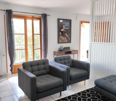 Lectoure Apartment | Gîte de la Tride 2 avec terrasse proche du centre