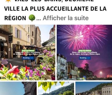Vals-les-Bains Apartment | Gîte La Fougère