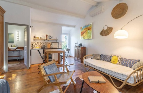 St.-Remy-de-Provence Cottage | Gîte NOMADE étage, vue parc - Mas la Pauline
