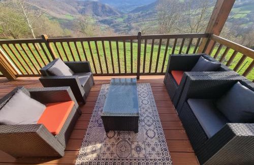 Osses House | Gîte Xuritenborda 7 personnes avec vue exceptionnelle sur les montagnes basque