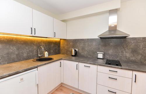 Juodkrante Apartment | Gėlių terasos- studija su terasa