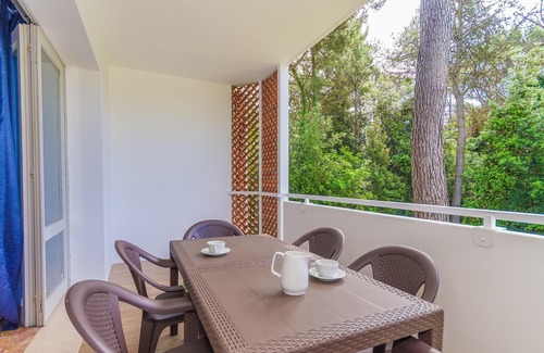 Bibione Pineda Apartment | Gabbiano tree-room flat surrounded by the green of the quite pine forest