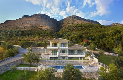 Igoumenitsa House | Galini - Luxury Villa for 8 people with panorama view with pool