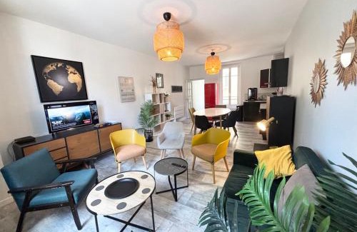 Hincmar Apartment | Gambetta - 4 chambres 4 SDB - 5 min Cathédrale