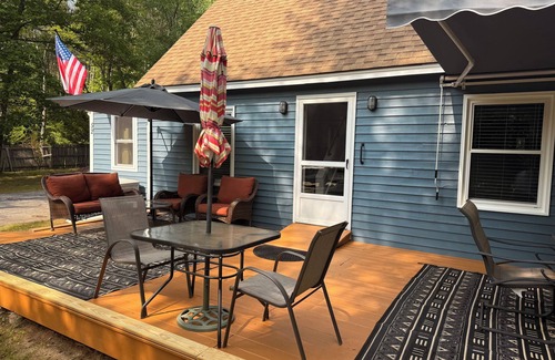 North Conway House | Game Room, 2 family rooms, on 3 levels, with a fenced yard and firewood provided