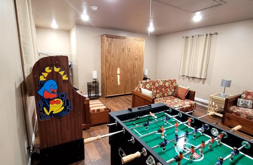 Lake Harmony Estates Cabin | Game Room, Exclusive Beach Access, Firepit, Plenty of Entertainment Space