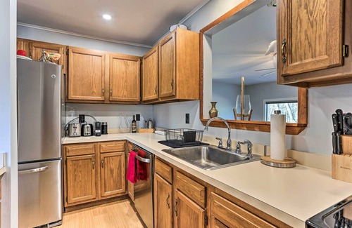 East Stroudsburg House | Game Room, Fire Pit: Family-Friendly Poconos Haven