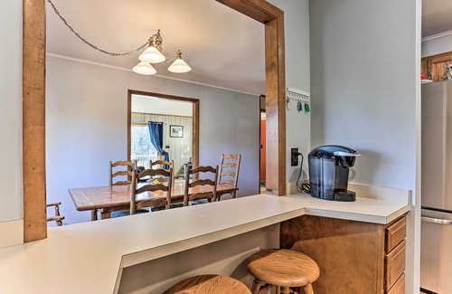 East Stroudsburg House | Game Room, Fire Pit: Family-Friendly Poconos Haven