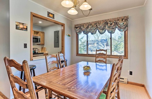 East Stroudsburg House | Game Room, Fire Pit: Family-Friendly Poconos Haven