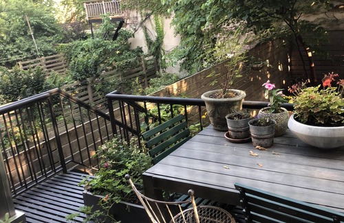Clinton Hill House | Garden Duplex In Clinton Hill, Brooklyn