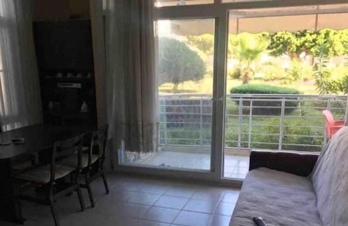 Mezetli Condo | Garden Floor 2+1 80sqm in Compound Seaside + Pool + Security