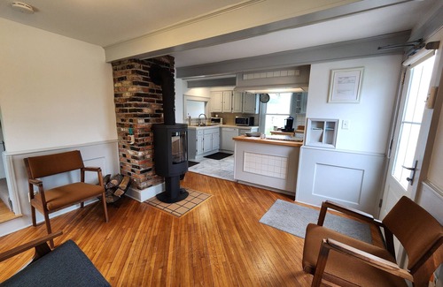 Hudson House | Garden setting within walking distance of River, Local Shops, and Restaurants!