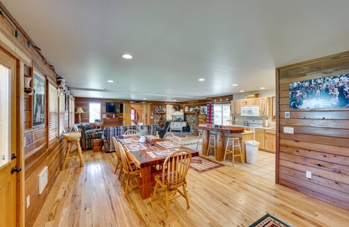 Garden Valley Cabin | Garden Valley Cabin w/Teepee, Deck & Mtn Views!