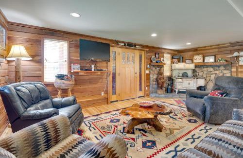 Garden Valley House | Garden Valley Cabin with Teepee, Deck and Mtn Views!