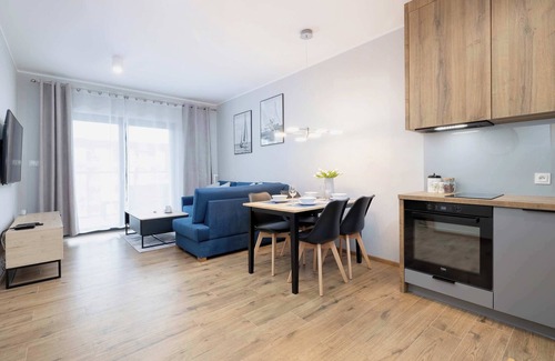 Dziwnow Apartment | Gardenia Seaside 2 Sailing Apartment | Balcony