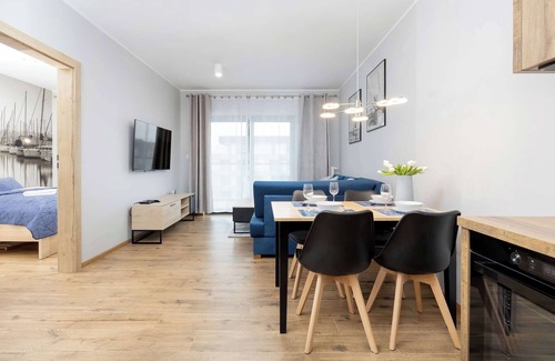 Dziwnow Apartment | Gardenia Seaside 2 Sailing Apartment | Balcony