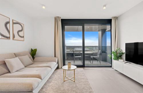 Gasperich Apartment | Gasperich Apt with Pool Gym & View
