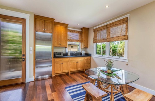 Anahola House | Gated Beachfront Estate - On the Sand -Secluded Beach safe year round TVNC-4245