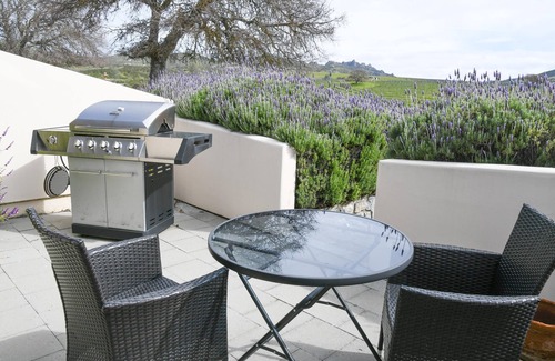 Soledad House | Gated Mediterranean villa surrounded by vineyards near Pinnacles National Park.