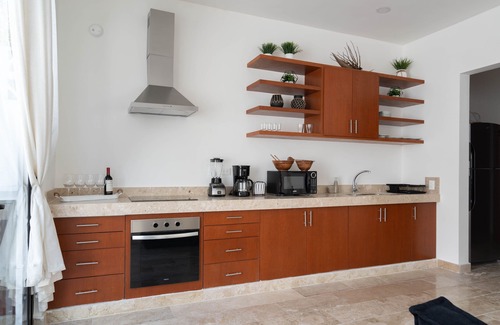 Tulum House | Gated Private Townhome-3 Bedrooms 6 Guests-Non-Heated Jacuzzi-Centrally Located