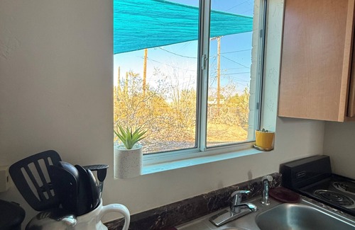 Tucson Apartment | Gated Sonoran Tiny House on 2 Acres!