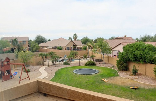 Coronado Ranch House | Gather! Heated Pool, 5 King Bedrooms, Playground, Trampoline & Pool Table